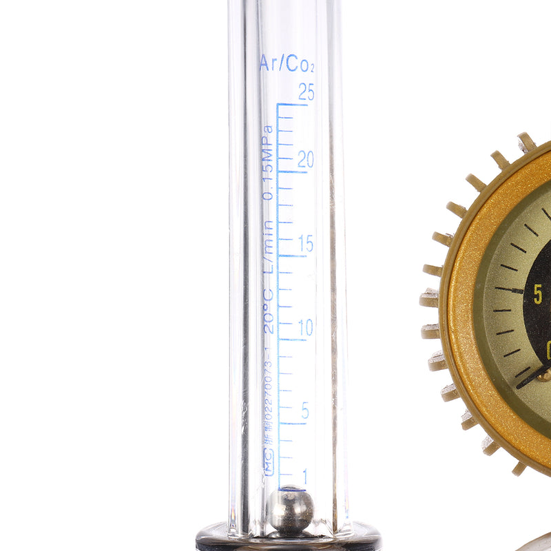 G5/8 inch Argon Auto Pressure Reducing Regulator Gauge Mig Tig Flow Meter Control Valve