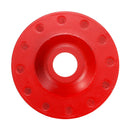 90mm Segment Diamond Grinding Wheel Disc Concrete Masonry Stone Marble Sanding Wheel Red