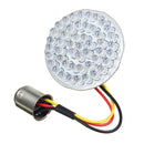 2 Inch Bullet Style 1157 Turn Signal Lights LED Panel For Harley