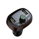 Baseus 3.4A Dual USB Car Charger bluetooth FM Transmitter Handsfree Car Kit Player Aux Modulator
