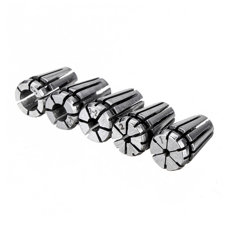 5pcs ER8 1-5mm Spring Collet Collet Chuck Set for CNC Milling Lathe Tools