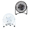 LILENG 4 Inch Mini Protable Electric Aluminum Fan USB Rechargable Quiet Operation Fan for Table Desktop Home Office Travel