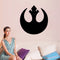 W-1 Star Wars Wall Stickers Removable  -  BLACK