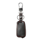 4 Buttons PU Leather Shell Key Case Cover Holder For Chevrolet Equinox Camaro