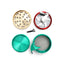 Big Herb Grinder 4 Piece Herbal Alloy Smoke Metal Chromium Crusher