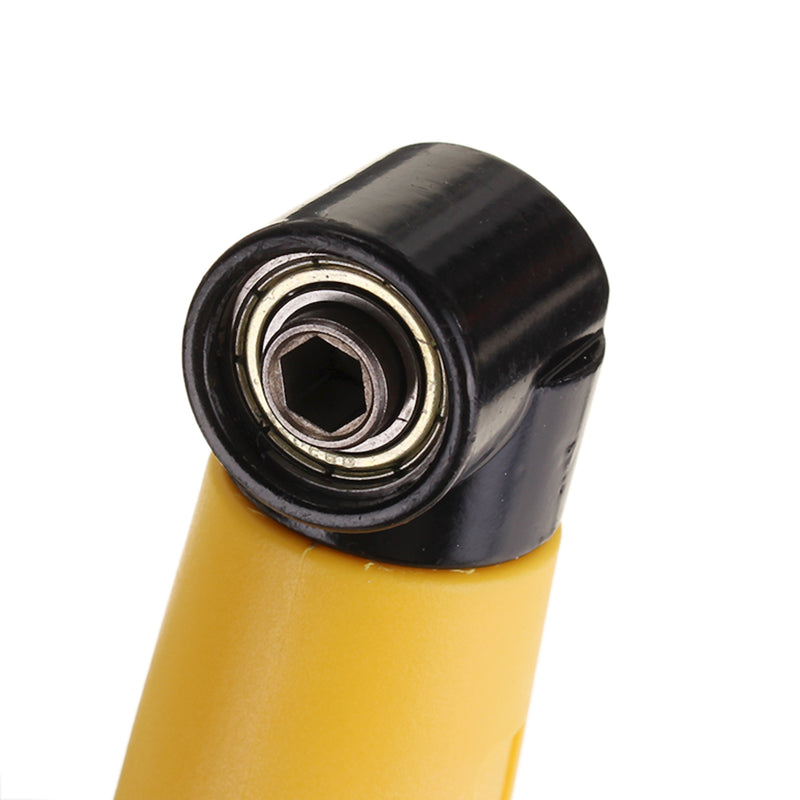 1/4 Inch Hex Reversible Ratchet Socket Adapter 90 Right Angle Extension Driver Screwdriver Bit Holder