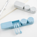 IPRee Outdoor Portable ABS Invisibility Glasses Storage Box Travel Mini Lens Case Easy Carry Box