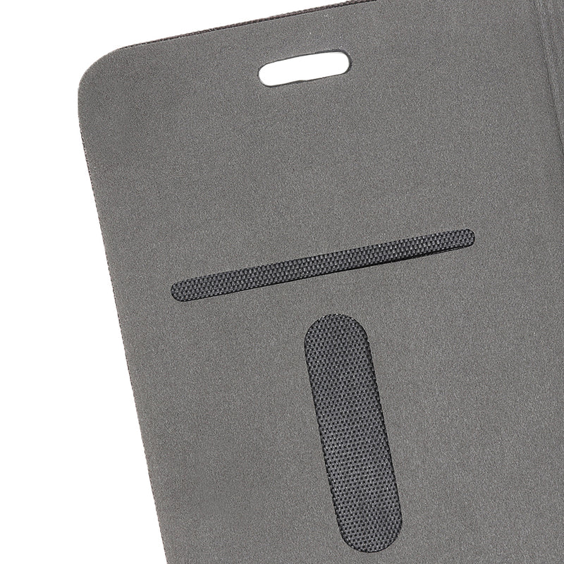 For Doogee S40 Case Bakeey Flip Foldable Canvas PU Leather Full Body Protective Case with Card Slot