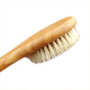 Honana BX Natural Bristle Cleaning Brushes Long Anti-slip Wooden Handle Body Brush Massage
