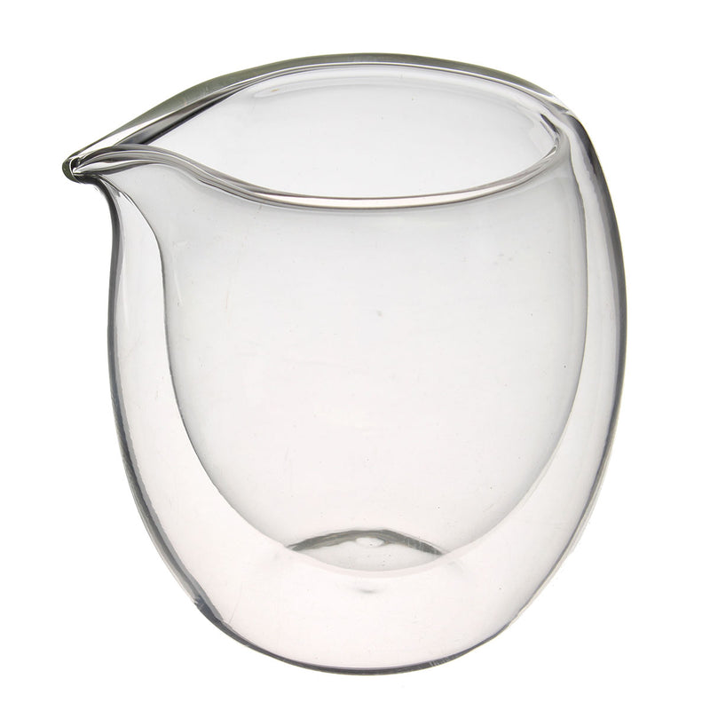 200ml Heat-Resisting Clear Double Wall Layer Glass Tea Cup Transparent Coffee Cup