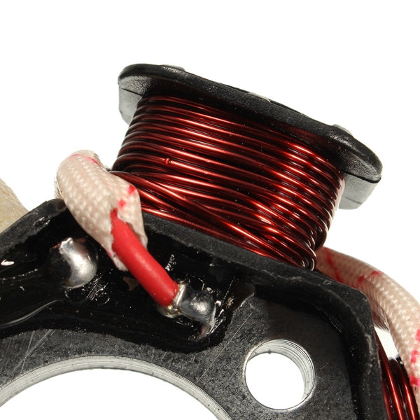 6 Pole Generator Coil Magneto Stator Plate GY6 110 125cc ATV PIT DITR Quad Bike
