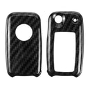 Carbon Pattern Car Remote Key Fob Case Cover for VW Passat Golf MK6 Jetta Skoda Octavia Seat