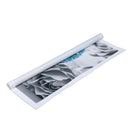 Frameless Picture Section Comfortable Blue Love Pattern Wall Mural Tattoo Stickers 45x80cm