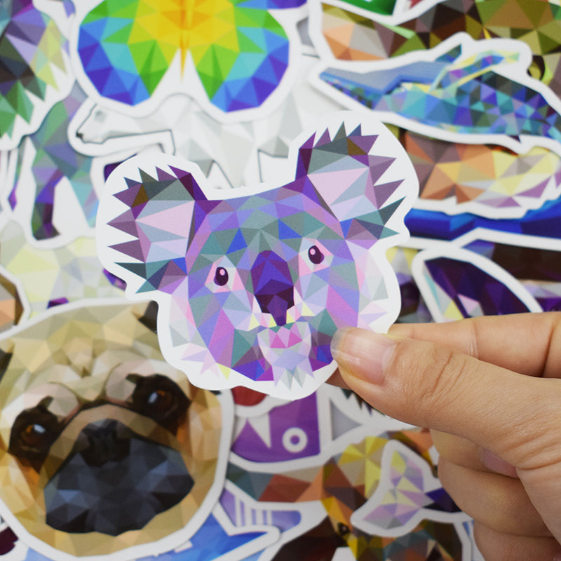 35Pcs Animal Car Stickers Mixed Funny Cartoon For Luggage Laptop Computers Bicycles Decor