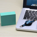 Vention BEABF 1M Retractable 3.5mm Jack to Jack Audio Cable Car Stereo Aux Cable For Headphone