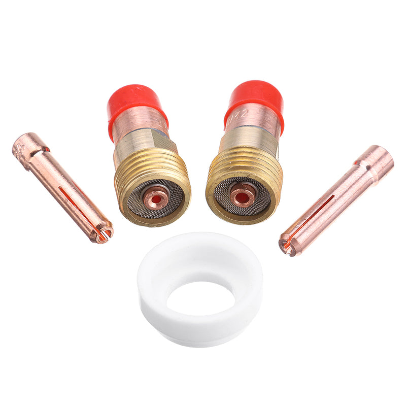 13pcs TIG Welding Torch Accessories Nozzle Stubby Collet Gas Lens Kit For Torch 17/18/26
