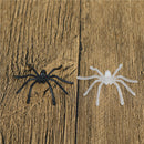 30Pcs/Pack Halloween Decorative Spiders Small Plastic Fake Spider Prank Haunted House Decorations