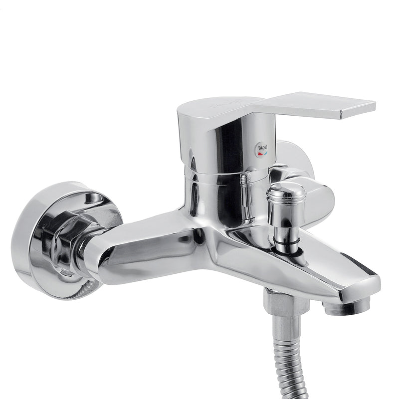 Bathroom Kitchen Tub Shower Faucet Wall Mount Faucet Valve Mixer Tap Shower Head