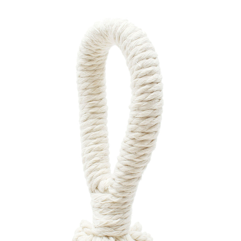 White Hanging Rope Macrame Hammock Chair Swing Baby Nursery Bassinet Cradle