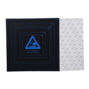310x310x0.5mm Blue Frosted Heated Bed Sticker Build Plate Tape 1:1 With Wire Frame For 3D Printer
