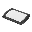 SHUNWEI Car Sun Visor Makeup Mirrors Interior Sun-shading Cosmetic Mirror ABS Black