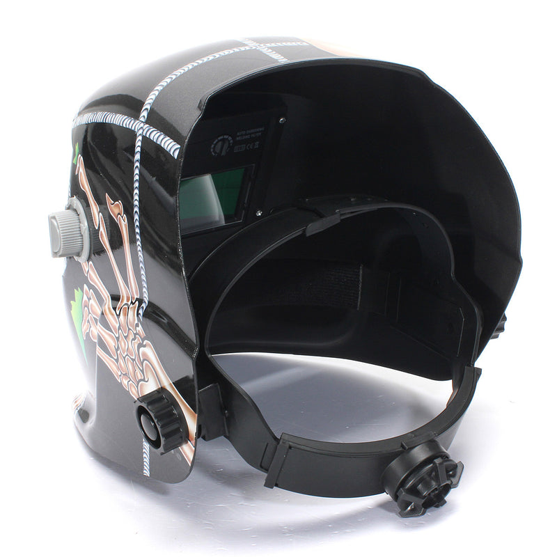 Solar Power Auto Darkening Welding Helmet Mask Welders Grinding Function