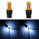 Pair T20 7443/7440 LED Car Brake Lights Reverse Backup Bulbs DC12V-24V 15W 600LM