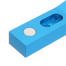 Aluminum Alloy One-hole Pocket Hole Jig with Magnet and Step Drill Bit Screwdriver Bit 9.5mm Oblique Hole Drill Guide Woodworking Tool