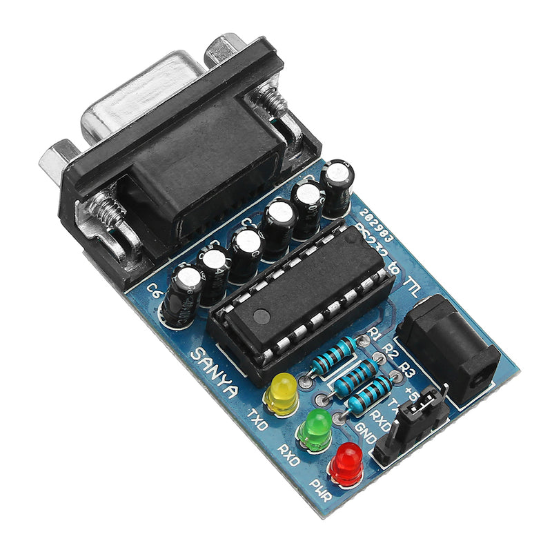 RS232 To TTL Converter Module Transfer Chip With 4PCS Cables