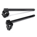 Pair 7/8"41mm Motorcycle Clip-on Bar Tube Handlebars CNC For Yamaha/Honda/GSXR