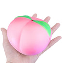 Temperature Sensitive Color Changing Squishy 10cm Peach Fruit Squishy Slow Rising Toy