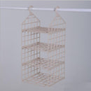 Bedroom Wardrobe Organizer Underwear Bra Clothes Pants Tie Storage Rack Cupboard Closet Hanging Basket Hooks Shelf Bag