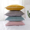 Chenille Throw Pillow Case Cushion Cover Seat Sofa Case Home Bedroom Decor 45 x 45cm