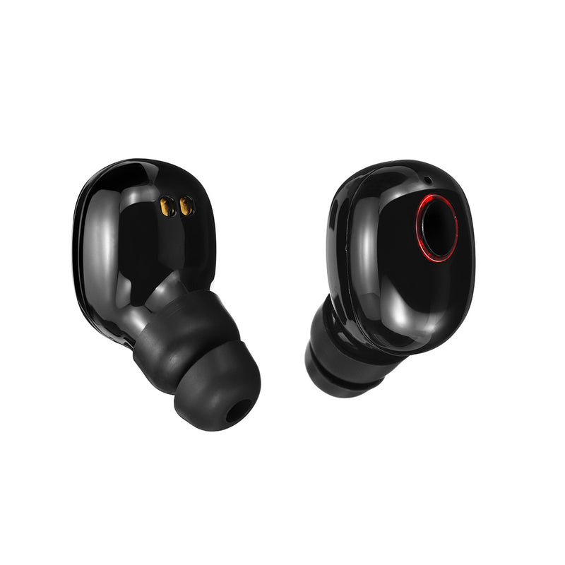 [bluetooth 5.0] Portable TWS True Wireless Earphone Mini Noise Cancelling Stereo Sport Headphone with Charging Box