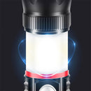 Warsun 528 T6 +COB 4 Modes Zoomable USB Rechargeable Flashlight Outdoor Waterproof LED Flashlight