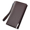 Outdoor Travel ID Credit Card Holder Coin Purse Men PU Leather Long Wallet