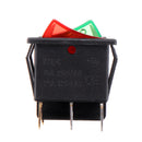 Rocker Switch Red Green Kcd3 Dual 6-pin With Light for Electrical Products Car Motorcycle TV Treadmill Coffee Pot Water Dispenser