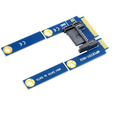 ITHOO MPCE1ST-N03 MSATA to SATA 3.0 7PIN Interface SSD PCI-E Expansion Card 6Gbps for Desktop Computer