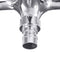 Wall Mount Single Cold Washing Machine Faucet 1/2'' Double Spouts 2 Handles Water Tap Garden Faucet Bathroom Bibcock Tap