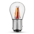 Upgraded 1157 BAY15D 21/5W 4 Filament COB LED Stop Brake Lights Bulb Parking Turn Lamp 450LM Super Bright 12V-24V