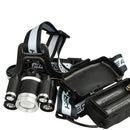 XANES 2508A 2800LM 2XPE+5T6 7LED 5 Modes USB Charging Mechanical Zoom Headlamp 18650 Battery