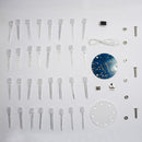 3Pcs Geekcreit DIY Blue Mini Star Flashing LED Cylinder Kit With 23 Flashing Mode