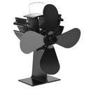 Eco Friendly 4-Blade Heat Powered Stove Fan for Wood/Log Burner/Fireplace 203CFM Thermal Power Fan