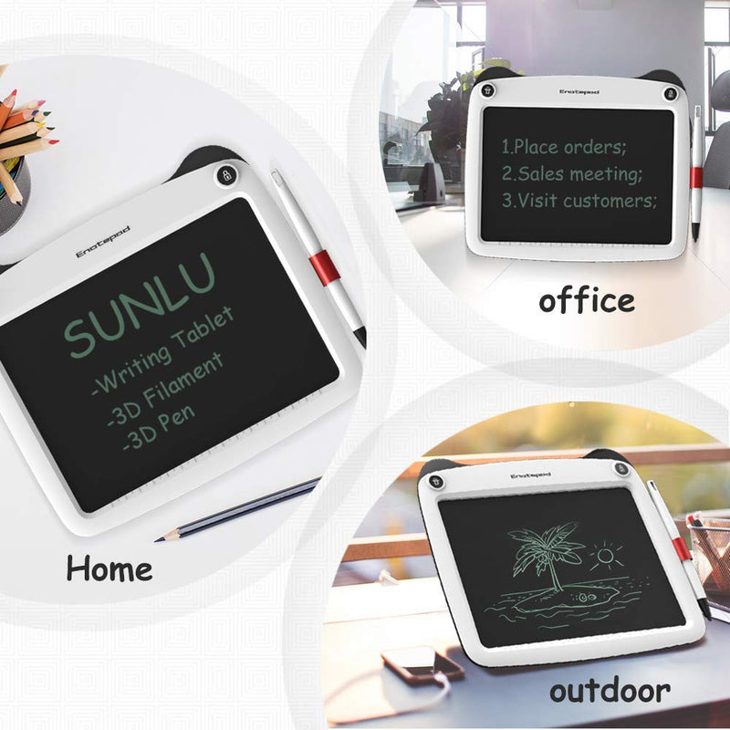 Enotepad EP0109/EP0109A 9 Inch LCD Panda Smart Writing Tablet Electronic Drawing Writing Board Portable Handwriting Notepad Gift for Kids Children Lite Version