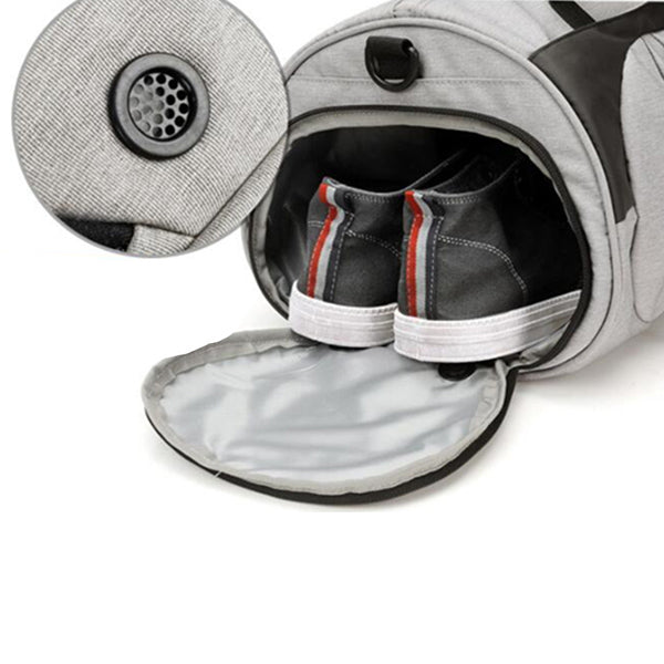 20L Outdoor Gym Duffle Strorage Bag Waterproof Sports Travel Luggage Shoulder Handbag Shoes Organizer Men Women