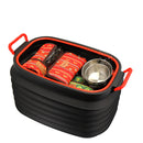 IPRee 37L Car Folding Fishing Telescopic Bucket with Cover Outdoor Portable Storage Box Organizer