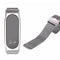 Mijobs Replacement Stainless Steel Frame Bracelet Wristband For Xiaomi Miband 2