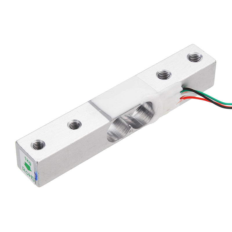 HX711 24bit AD Module + 1kg Aluminum Alloy Scale Weighing Sensor Load Cell Kit For