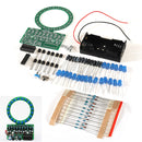 5pcs DIY Gradient LED Flash Light Production Kit Electronic 4017NE555 Soldering Training Parts
