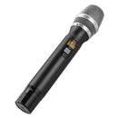 UHF 25 Channels Auto Wireless Dynamic Microphone with Receiver for Amplifier Mixer Speaker Desktop Bus Audio KTV